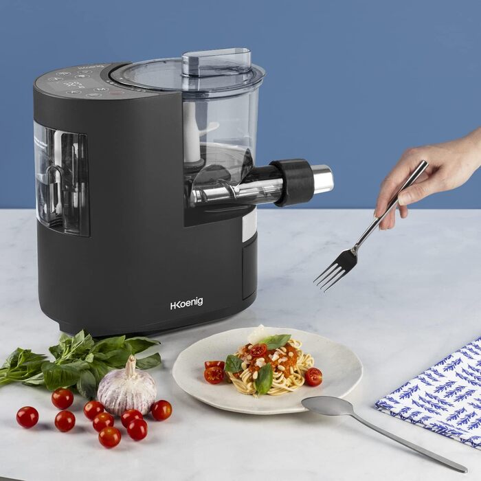 Машина для макаронів 220 Вт, чорна H.Koenig