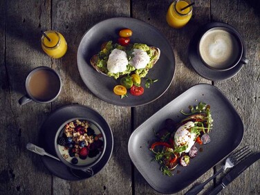 Пиала круглая, 11.5 см, 360 мл, Terra Stoneware Antigo, GenWare