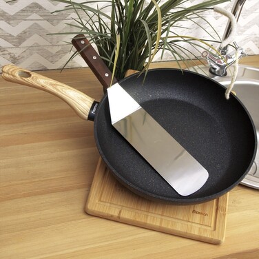 Сковорідка для смаження Fissman COSMIC BLACK 26x5,2 см (4342)