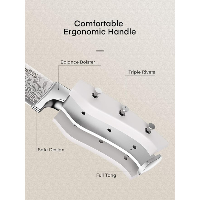 Блок ножей 14 предметов из нержавеющей стали D.Perlla