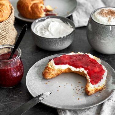 Набор посуды Misty Cliff 24 предм., Столовый сервиз из керамогранита на 4 персоны (набор из 4 шт.)