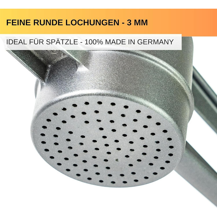 Пресс для картофеля с круглой перфорацией Thiru