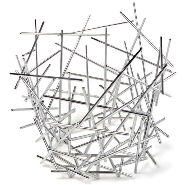 Блюдо для цитрусових 36х31,5х35 см металік Blow Up Alessi