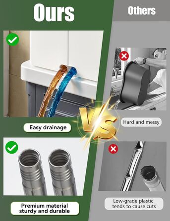 Набір швабри з відром білий CTIME