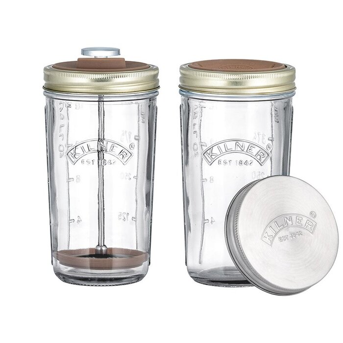 Набір для приготування рослинного молока 500 мл 6 предметів Kilner