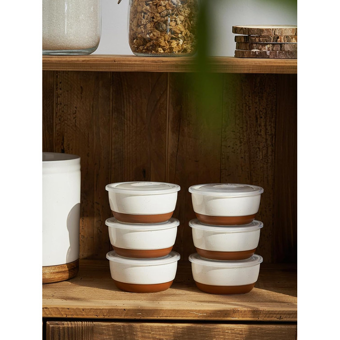 Формочки фарфоровые, 237 мл, жаропрочные, для суфле крем-брюле, формочки для выпечки, миски, набор из 6 шт., мореная глазурь