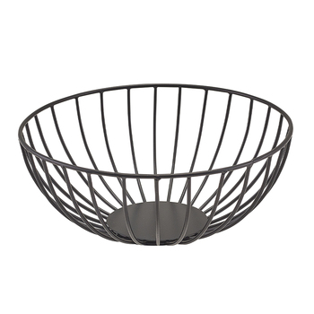 Корзина 20*8 см, черная, металлическая, GenWare