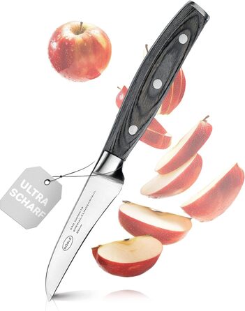 Ніж для чищення овочів 8 см Wolfgrey Rosle