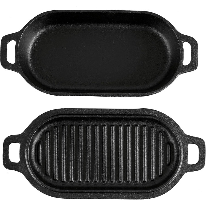 Чавунна жаровня 1 л 29 х 12,5 х 5,5 см BBQ-Toro