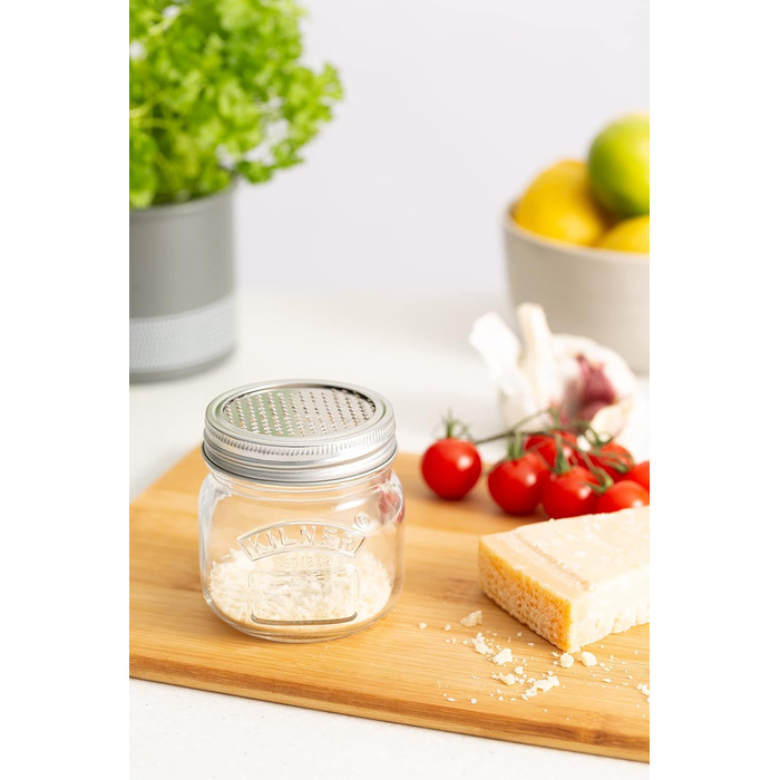 Банка 250 мл з дрібною теркою в кришці Kilner