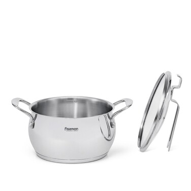 Каструля зі скляною кришкою 18 см 2,5 л VITA Fissman