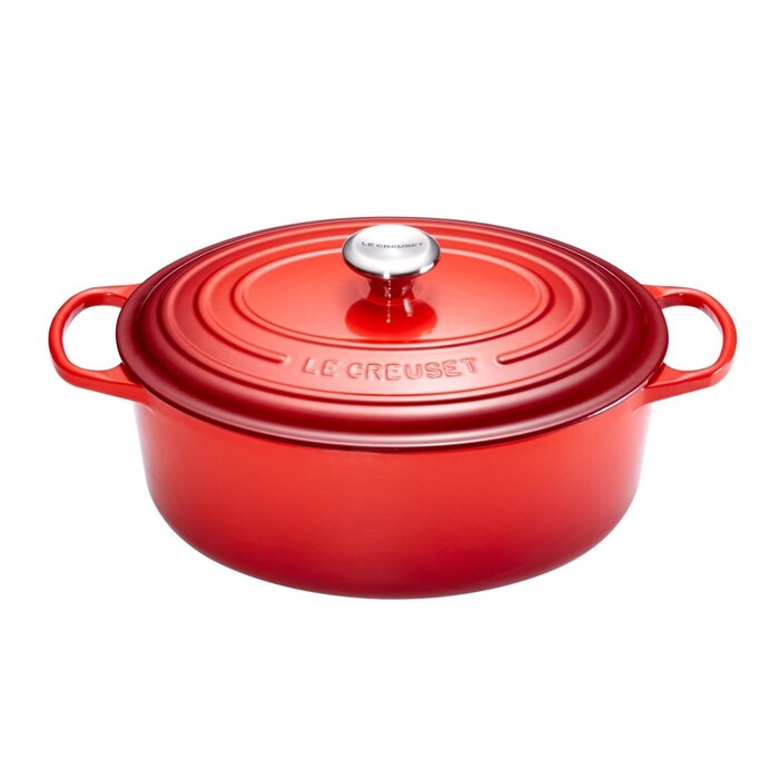 Гусятница / жаровня 35 см, червоний Le Creuset