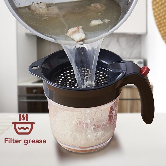 Сепаратор для отделения жира, 1 л Cyrank