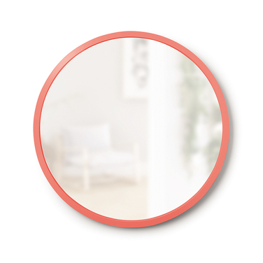 Дзеркало настінне hub d45 см коралове Umbra