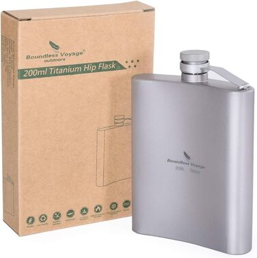Титанова стегнова колба 200 мл. Boundless Voyage