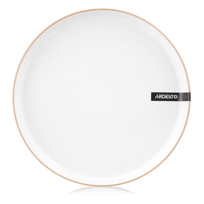 ARDESTO Тарілка обідня Apulia, 26.6см, кераміка, білий