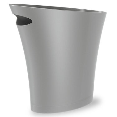 Контейнер для сміття 7,5 л сріблястий Skinny Umbra