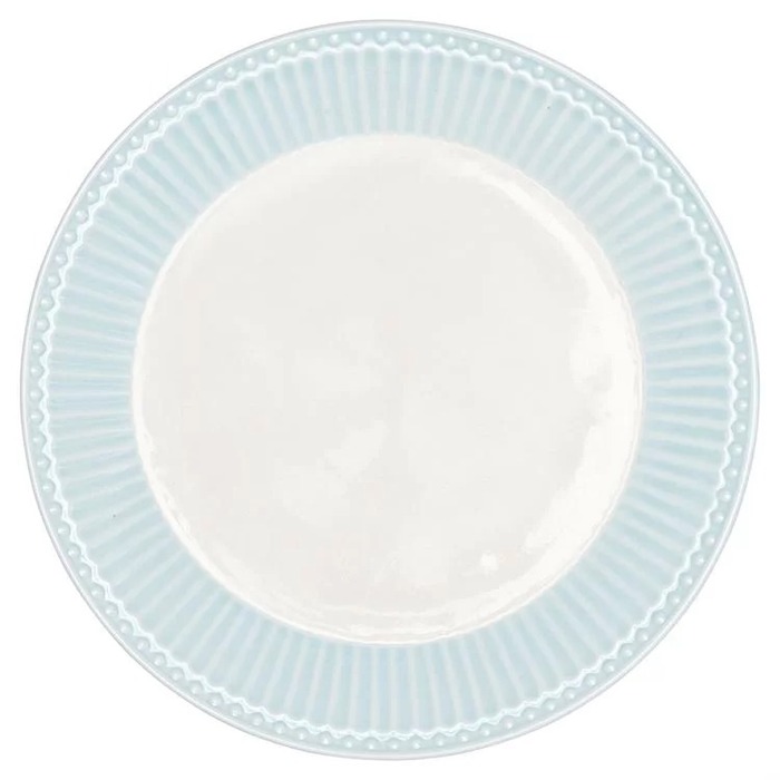 Тарілка 22 см, світло-блакитна Alice GreenGate