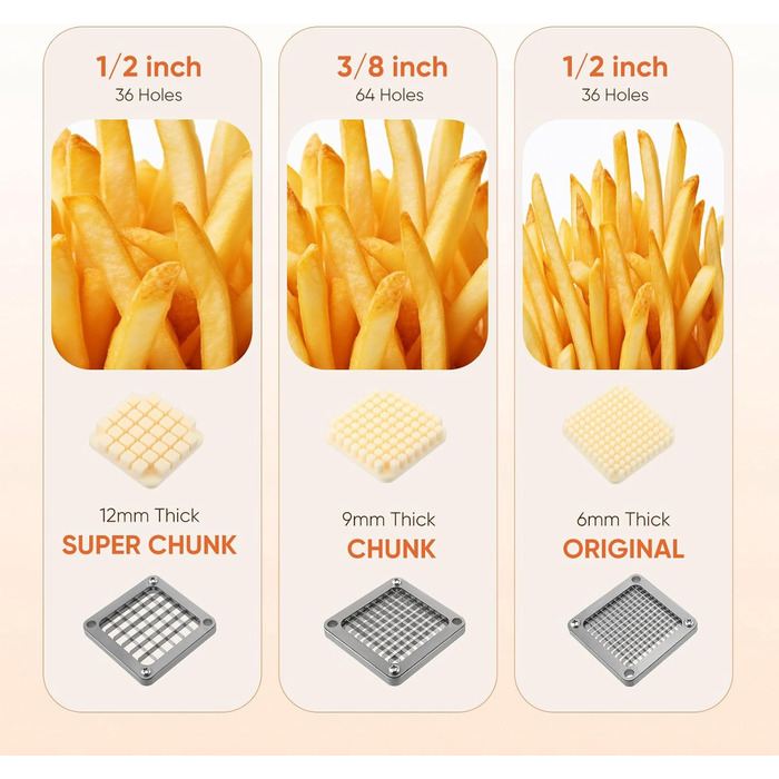 Апарат для нарізки картоплі фрі Quirknove