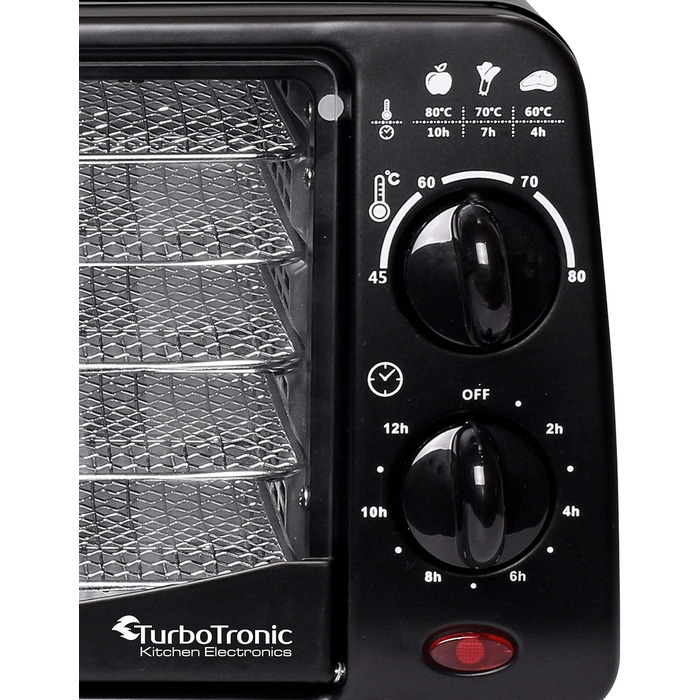 Дегідратор на 5 полиць, 350 Вт, 9 л TurboTronic