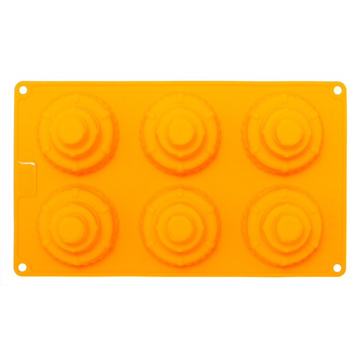 Форма для кексів у вигляді іменинного торта, 17 x 29,5 x 7 см, RBV Birkmann