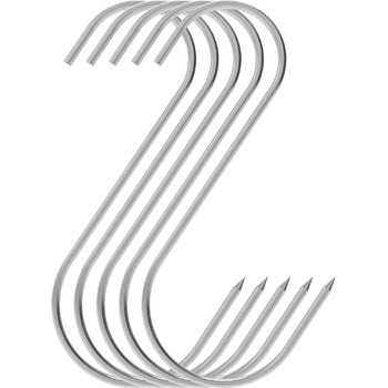 Набір гачків для коптильні з нержавіючої сталі 5 шт 14 см Browin