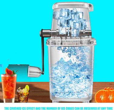 Ручний льодоподрібнювач сірий Pssopp