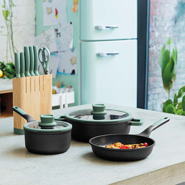 Сковорода з антипригарним покриттям BergHOFF LEO FOREST, діам. 28 см, 3 л