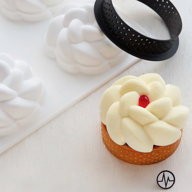KIT TARTE RING FLEUR D80 MM Форма из резины