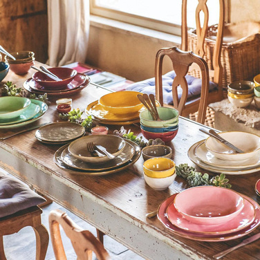 Глек Rose&Tulpani Milano CONCERTO OCRA, керамограніт, охра, 600 мл