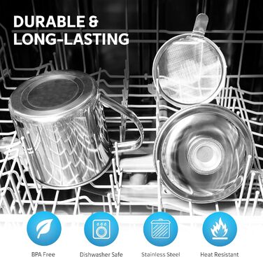 Контейнер для сбора жира 1,2 л, нержавеющая сталь Aulett Home