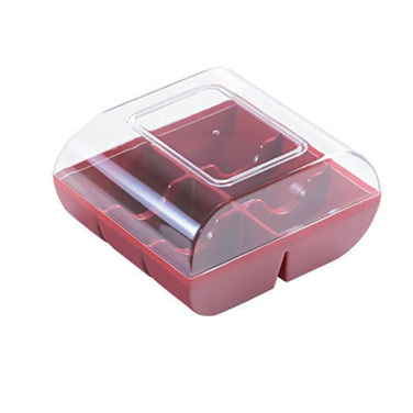 Ruby Red 6 Коробка для хранения пирожных, набор 90 шт.