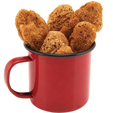 Кружка 360 мл емальована червона, GenWare