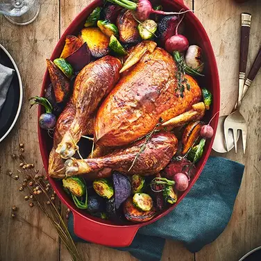 Форма для запікання курки 41,5х27,5 см 348444