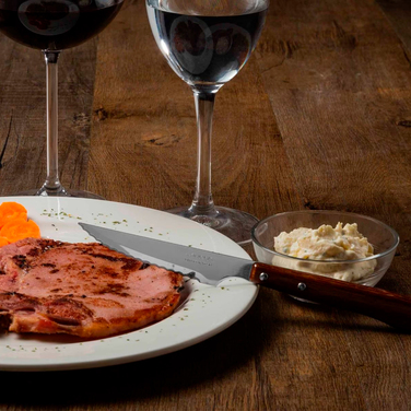 803800  Ніж стейковий 105 мм (дерев. ручка)