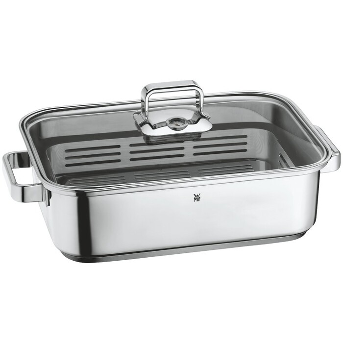 Жаровня 41 х 27 см з паровим кошиком, прямокутна Vitalis Aroma WMF