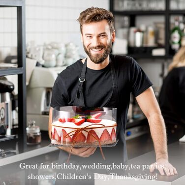 Фольга для торта 3 шт 8/10/12 см UKOFEW