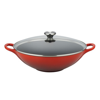 Сковорода Вок 32 см, червоний Le Creuset