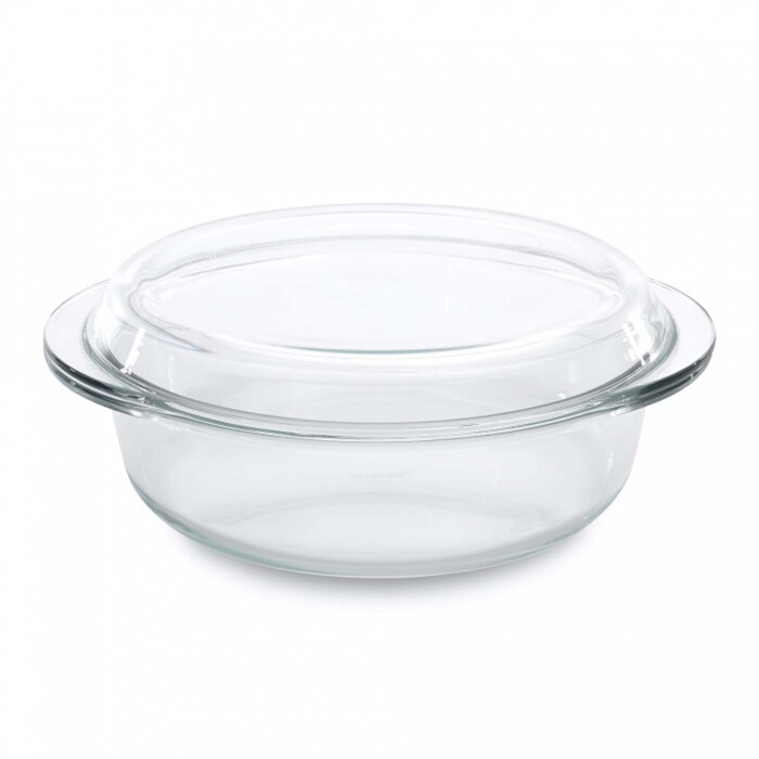 Форма для запікання з кришкою BergHOFF, скляна, 30 х 26,5 см, 3,0 л