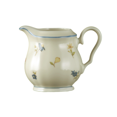 Молочник на 2 перосны 0.14 л Streublume blauer Rand Marie-Luise Seltmann