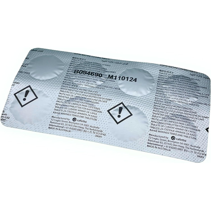 Таблетки для чищення кавоварок 8 таблеток Cino Cleano