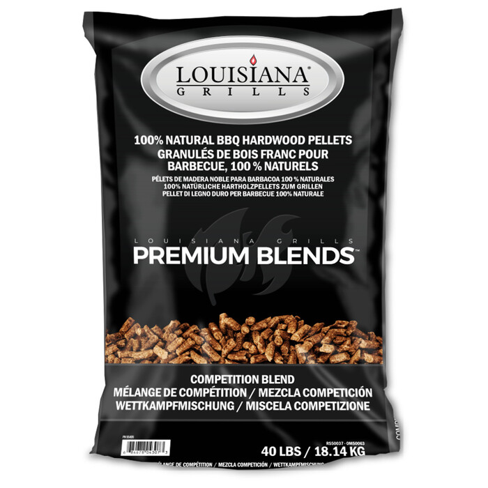 Пеллеты для гриля Louisiana Grills, премиум микс, с твёрдых пород деревьев, 18кг.,  55405 Код: 011099