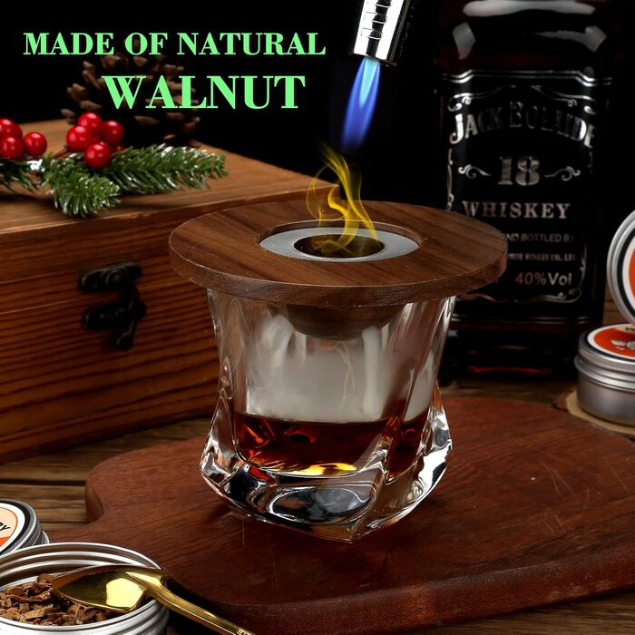 Набір для копчення коктейлів 8 предметів TMEOIIPY