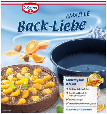 Форма для випічки кругла зі знімним дном Ø 26 см Back - Liebe Dr. Oetker