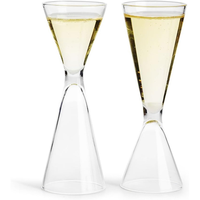 Набір двосторонніх чарок 20-40 мл в дерев'яному боксі, 7 предметів Nature Sagaform