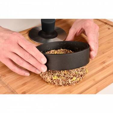 Бургер-прес 12,5 см, чорний BBQ WMF