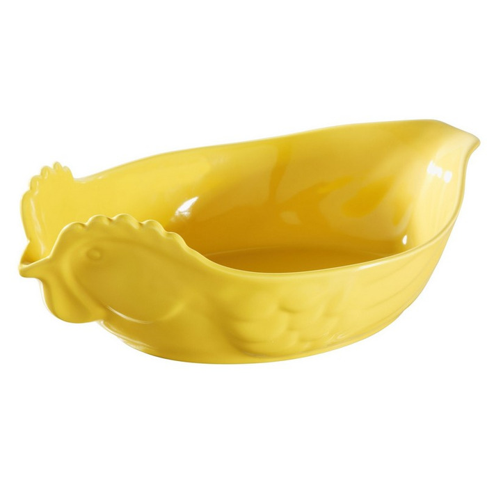 Блюдо для птицы Revol, желтое, 2 л, 34 х 22 х 7 см