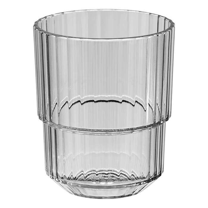 Склянка акрилова APS Linea d8.5Xh12см 400 мл french grey 10568