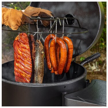 Угольный смокер Pit Boss Champion, бочковая форма, коптильня-гриль, 10806 Код: 011111