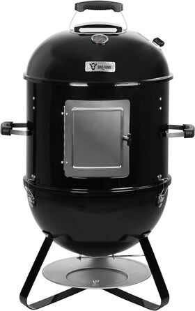 Бочка для барбекю 3 в 1, чорний, 47 см BBQ-Toro